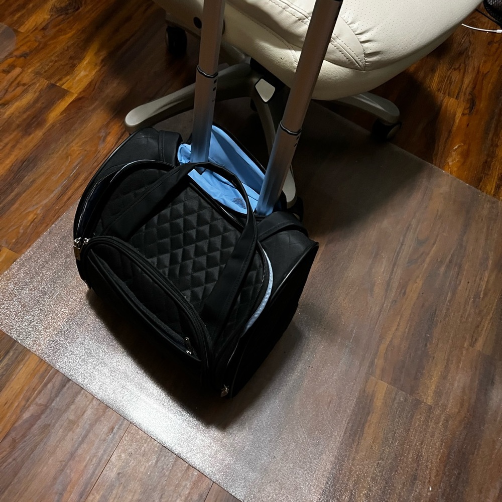 Travelon Black Quilted Travel Bag